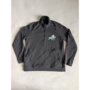 Lululemon At Ease Half Zip Sweatshirt Small Mens Gray Pullover FGCU Eagles Print